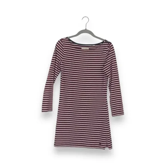 Jack Wills Dresses Jack Wills Purple Off White Striped Wide